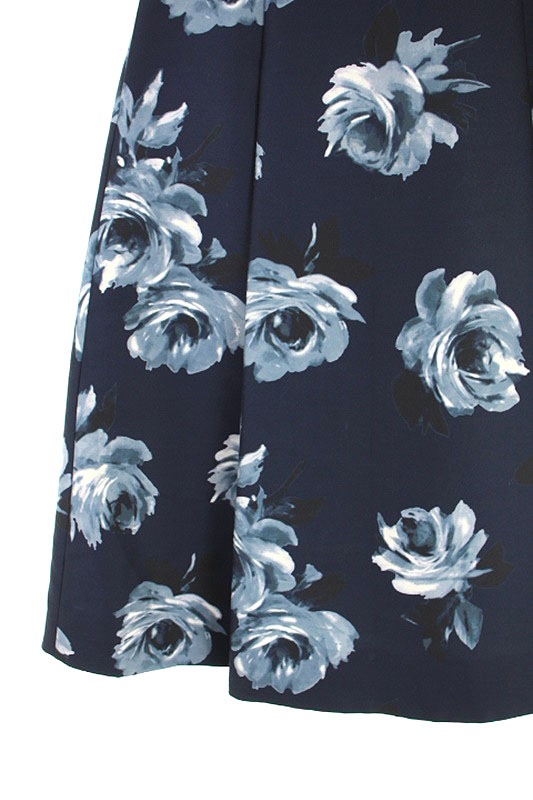 Kate spade マーガレット柄ミモレ丈スカート｜ひざ丈スカート 