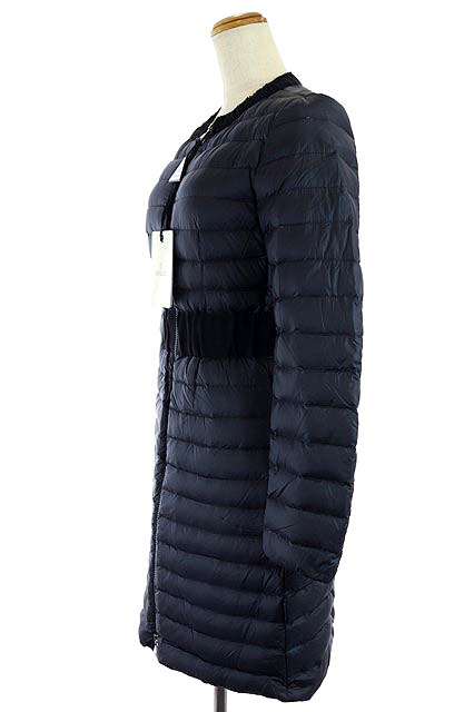 未使用品 モンクレール MONCLER 18SS HODENITE ノーカラーダウンコート 