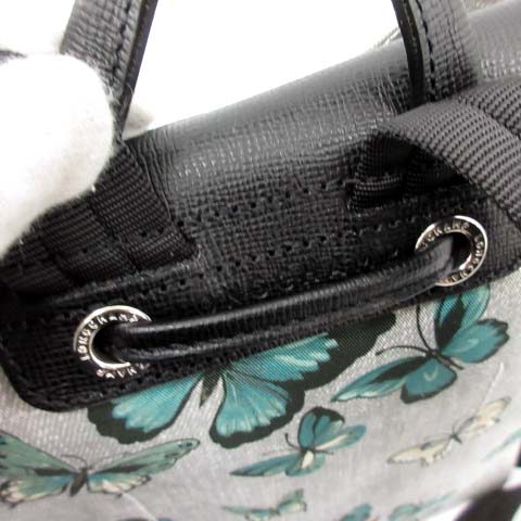 超レア】LONGCHAMP ロンシャン リュック 巾着 バタフライ柄