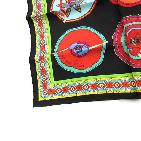 エルメス HERMES スカーフ カレ90 Belles du Mexique メキシカンダンス 