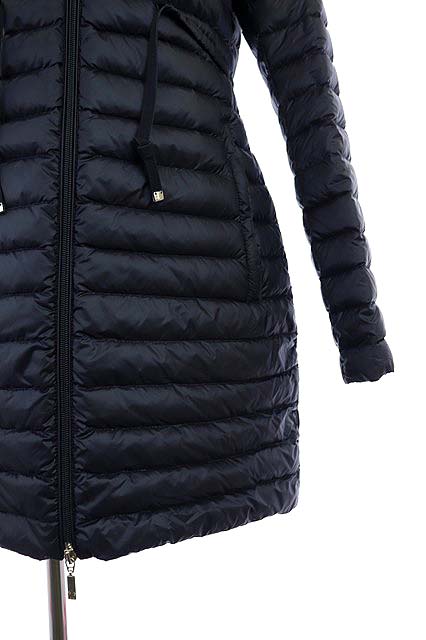 モンクレール MONCLER BARBEL ライトダウンコート ロング ジップ