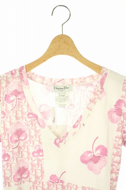 未使用品 クリスチャンディオール Christian Dior Tシャツ カットソー 