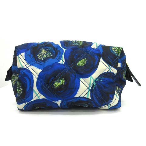 マークジェイコブス MARC JACOBS ポーチ 化粧ポーチ 花柄 キルティング 