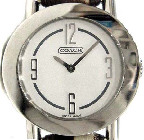 コーチ COACH 腕時計 クォーツ ハラコ 茶 0238 /YI32 レディース 170 
