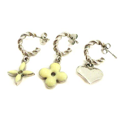 ルイヴィトン LOUIS VUITTON ピアス 3点セット ブークルドレイユ 