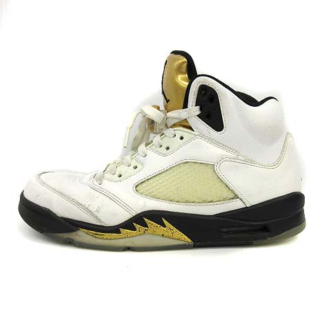 ナイキ Nike スニーカー Air Jordan エアジョーダン 5 V Retro 16 27 白 ホワイト 133 Kh Bt メンズ 170 ベクトルパーク