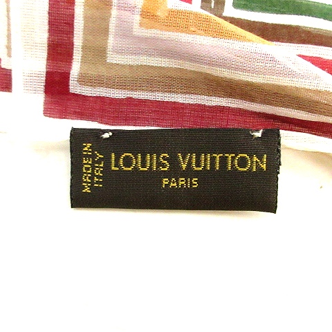 ルイヴィトン LOUIS VUITTON スカーフ モノグラム コットン