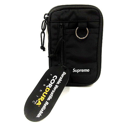 Supreme CORDURA ブラックポーチ $_12.JPG?set_id=880000500F