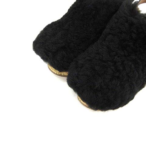 16ss Chloe クロエ CAMILLE カミーユ コルク ウェッジ メタル ミュール