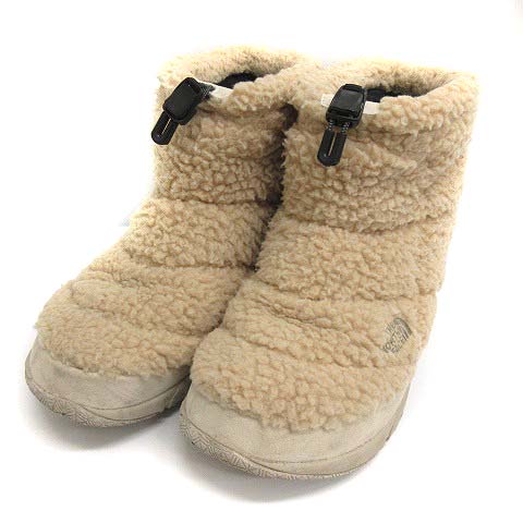 THE NORTH FACE ベージュ ショートブーツ ノースフェイス ノース