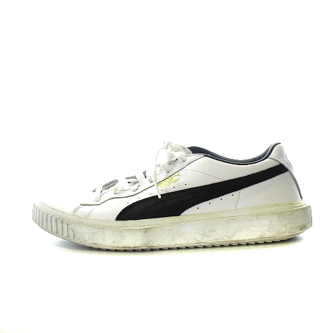 プーマ Puma スニーカー レザー 27cm 白 ホワイト 黒 ブラック Ak13 メンズ 170 ベクトルパーク プーマ Puma スニーカー レザー 27cm 白 ホワイト 黒 ブラック Ak13 メンズ 170 ベクトルパーク