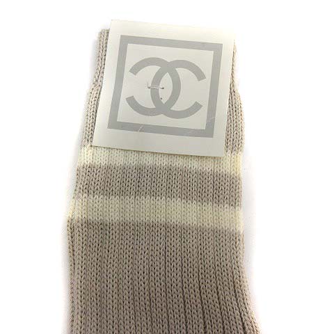 CHANELスポーツライン★ハイソックス シャネル CHANEL ハイソックス 靴下 スポーツライン ココマーク