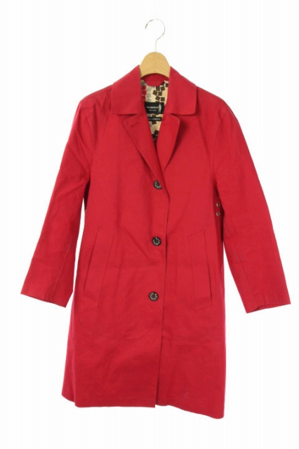 マッキントッシュ Mackintosh チェスターコート 32 赤 Kn Os レディース 170 ベクトルパーク