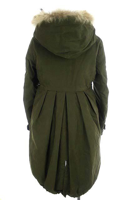 モンクレール MONCLER EVANTHIA ダウンコート モッズコート ジップ 