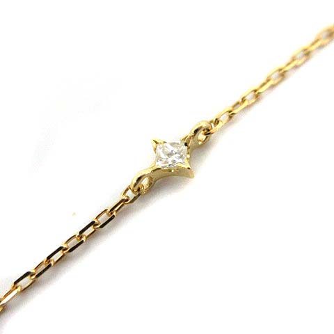アーカー AHKAH エクラズィーネックレス ダイヤモンド 0.06ct K18 