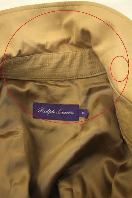 ラルフローレン パープルレーベル RALPH LAUREN PURPLE LABEL トレンチ