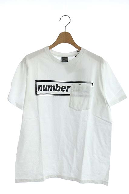 未使用品 ナンバーナイン NUMBER (N)INE Tシャツ カットソー ポケット 