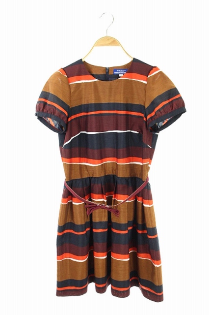 バーバリーブルーレーベル BURBERRY BLUE LABEL ワンピース 半袖 ミニ
