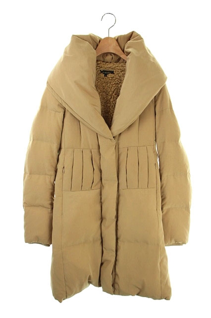 リエンダ Rienda ダウンコート 裏ボア S ベージュ 茶 Ao Os レディース 170 ベクトルパーク