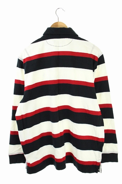 90S Polo Ralph Lauren ラガーシャツ 黒/赤/白 90S Polo Ralph Lauren ラガーシャツ 黒/赤/白 ラルフローレン