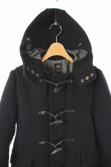 季節のおすすめ商品 中古 サイ Scye メルトンダッフルコート フード ジップアップ 38 紺 Kn Os Sh レディース ベクトル 古着 0310 ベクトルプレミアム店 コート ジャケット Reem Design Com