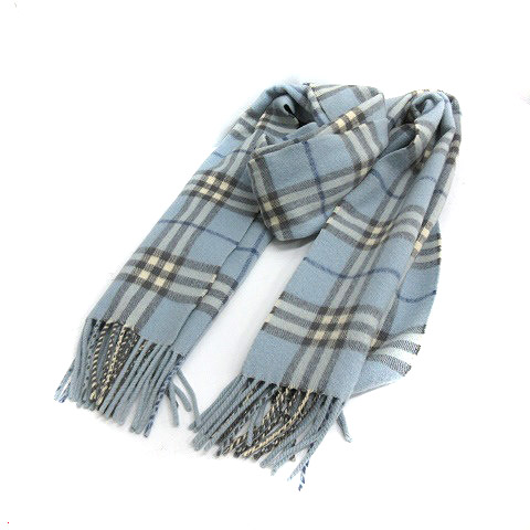 BURBERRY London カシミヤ　チェック　マフラー BURBERRY LONDON(バーバリーロンドン) カシミヤバーバリー