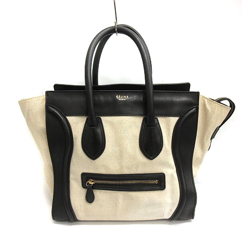 セリーヌ CELINE ラゲージ ミニショッパー ハンドバッグ レザー セリーヌ CELINE ラゲージ ミニショッパー ハンドバッグ レザー