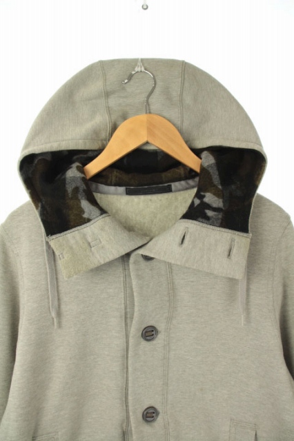 ソフネット SOPHNET. パーカー THERMASTAT FRONT BUTTON SWEAT PARKA  