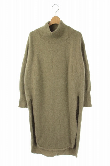スナイデル Snidel 19aw タートルニットワンピース ロング アンゴラ混 長袖 F 緑 カーキ Kn Os レディース 170 ベクトルパーク スナイデル Snidel 19aw タートルニットワンピース ロング アンゴラ混 長袖 F 緑 カーキ Kn Os レディース 170 ベクトルパーク