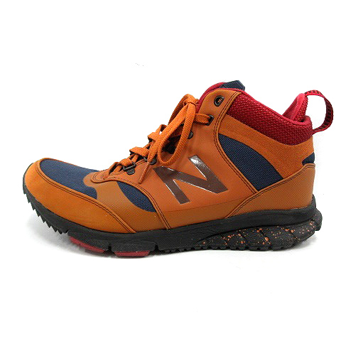ニューバランス NEW BALANCE バートン スニーカー トレッキング ロゴ 27.5 茶色 ブラウン HVL710AA /SR ■AD メンズ