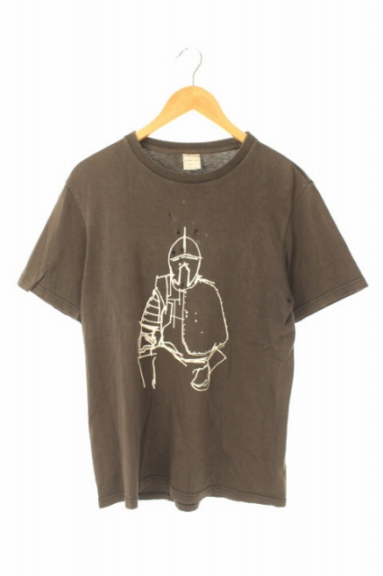 ナンバーナイン NUMBER (N)INE タイム期ダメージ加工Tシャツ 