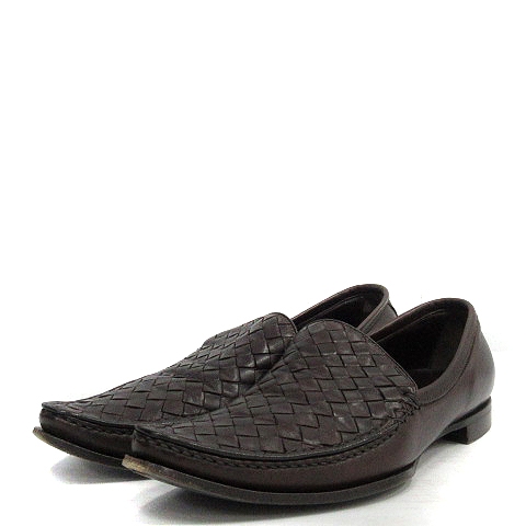 ボッテガヴェネタ BOTTEGA VENETA イントレチャート スリッポン 