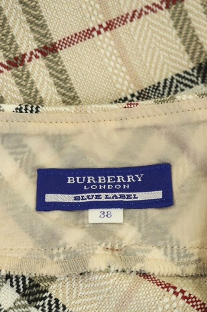 バーバリーブルーレーベル BURBERRY BLUE LABEL チェック柄