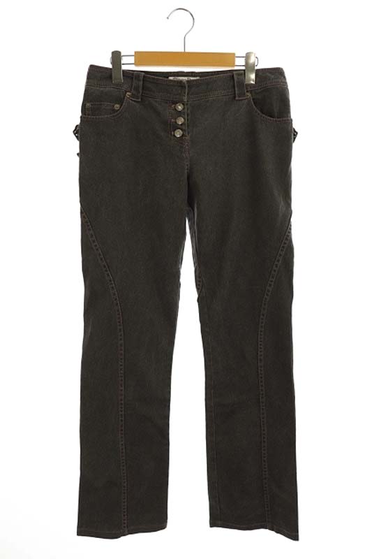 DIOR ディオール デニムパンツ ストレート ストレッチ ブラック 003D006A0917 メンズ 33 美品 N33057 Dior DIOR ディオール デニムパンツ ストレート ストレッチ ブラック