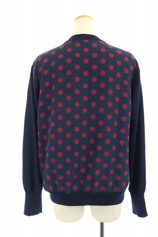 ポールスミス PAUL SMITH PS 19AW ストライプドット切り替え 