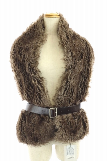 未使用品 アメリヴィンテージ Ameri VINTAGE 18AW ECO FUR SHAWL 