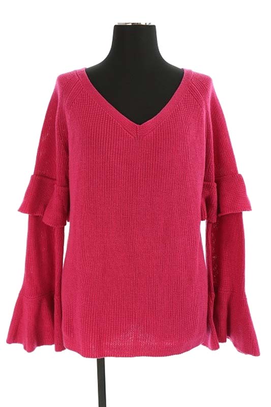 ジルスチュアート Jill Stuart 18ss アン袖フリルニット セーター 長袖 Vネック M ピンク Es Os Sh レディース 170 ベクトルパーク ジルスチュアート Jill Stuart 18ss アン袖フリルニット セーター 長袖 Vネック M ピンク Es Os Sh レディース 170 ベクトルパーク