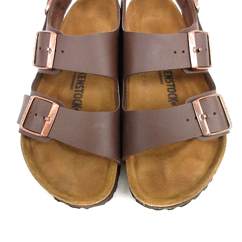 ビルケンシュトック　ミラノ　24cm　ブラウン　茶 Milano / ミラノ ビルコフロー ダークブラウン | BIRKENSTOCK