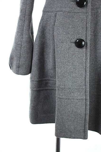 BURBERRY 【美品】バーバリーブルーレーベル アンゴラ混　コート　38 アンゴラ混で上品に✨バーバリー ブルーレーベル コート