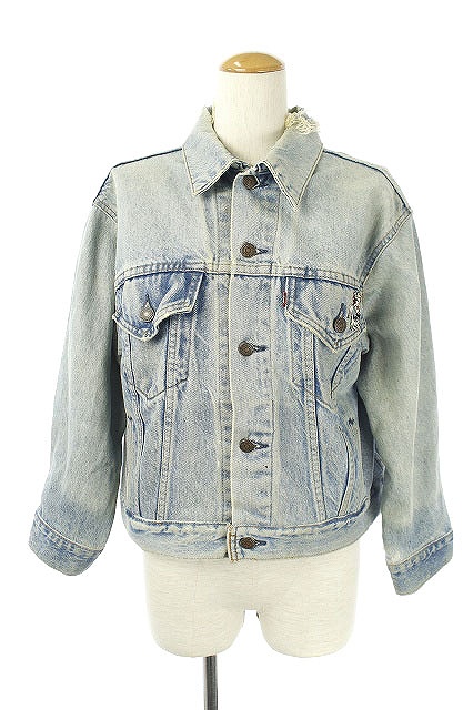 リーバイス Levi S Re Done ヴィンテージクラッシュgジャン デニムジャケット ジージャン M 青 Ao Os レディース 170 ベクトルパーク