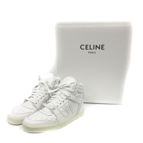 セリーヌ CELINE 20SS スニーカー ハイカット レザー BREAK ブレーク 