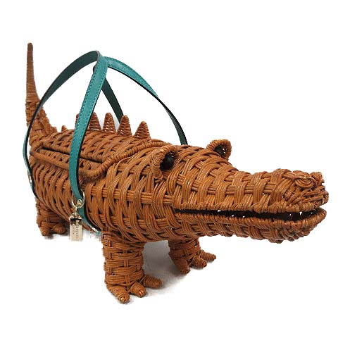 ケイトスペード KATE SPADE 18SS ハンドバッグ かご 蓋つき スワンプ  