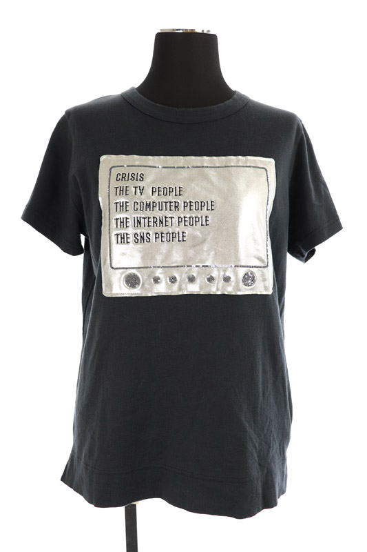 未使用品 トゥ エ モン トレゾア Tu Es Mon Tresor 19ss Tv Tシャツ カットソー 半袖 スパンコール S チャコール My Os レディース 170 ベクトルパーク 未使用品 トゥ エ モン トレゾア Tu Es Mon Tresor 19ss Tv Tシャツ カットソー 半袖 スパンコール S チャコール My Os レディース 170 ベクトルパーク