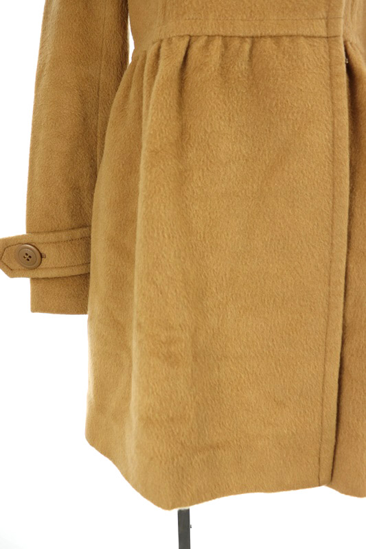 バーバリーブルーレーベル BURBERRY BLUE LABEL ウールスタンドカラー 