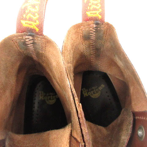 ドクターマーチン ショートブーツ ブラウン 茶色 厚底 Dr.Martens 新作ブーツ ブラウン | ドクターマーチン・ショップ