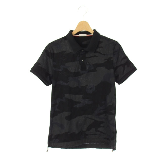 モンクレール MONCLER MAGLIA POLO MANICA CORTA ドローコード付き 