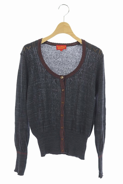 Vivienne Westwood REDLABEL カーディガン　グレー ヴィヴィアンウエストウッド レッドレーベルVivienne Westwood