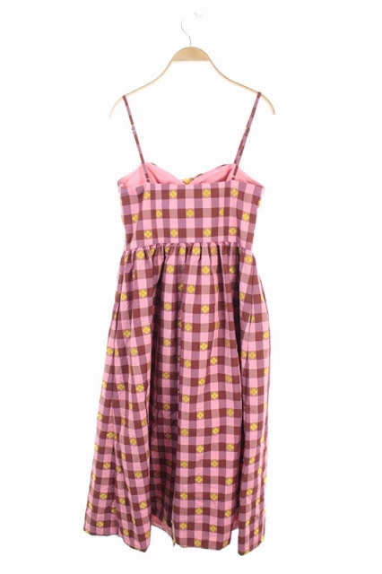 ケイトスペード KATE SPADE ギンガムチェック ワンピース キャミワンピ  