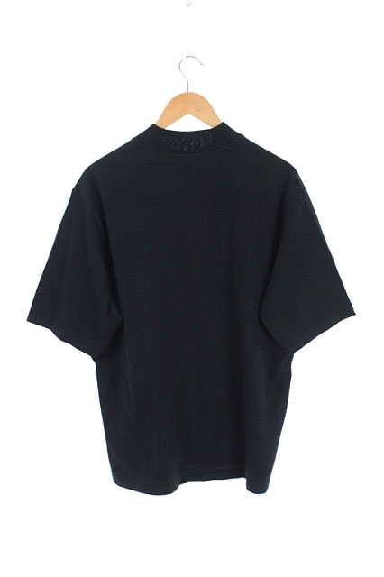 アクネ ストゥディオズ Acne Studios モックネックtシャツ カットソー 半袖 M 黒 Os Sh メンズ 170 ベクトルパーク