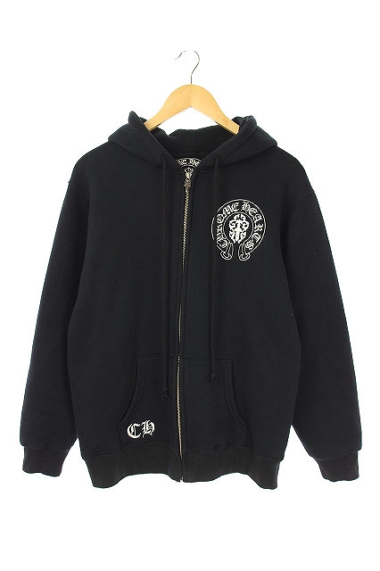 クロムハーツ CHROME HEARTS 星条旗プリントダガージップパーカー 